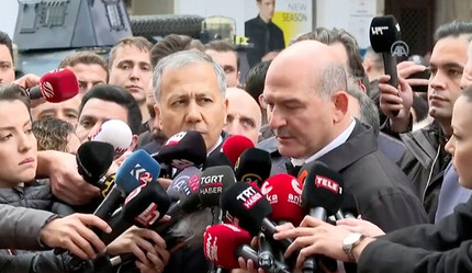 Son dakika... Bakan Soylu, (Taksim saldırısı) 'Mesajı aldık, çok güçlü cevap vereceğiz' sözleriyle tepki gösterdi: ABD'nin taziyesini kabul etmiyoruz - gundem