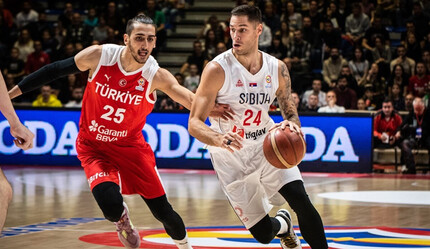 12 Dev Adam deplasmanda Sırbistan'a mağlup oldu - spor