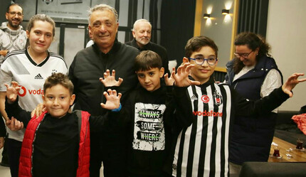Şehit aileleri Vodafone Park’ta! Çebi: