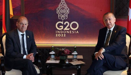 Cumhurbaşkanı Erdoğan, G20'deki temaslarına Almanya Şansölyesi Scholz ile devam etti - politika