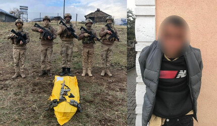 İran sınırından Türkiye'ye girdiği tespit edilen 2 teröristten biri sarı torbada - gundem