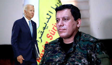 PKK/YPG elebaşı Mazlum Kobani kara harekatı korkusu sardı, Biden'a sitem etti, yardım dilendi - dunya