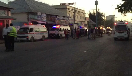 Mogadişu’da hükümet yetkililerinin kullandığı otele saldırı - gundem