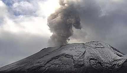 Meksika'da Popocatepetl Yanardağı’nda 3 yeni patlama - dunya