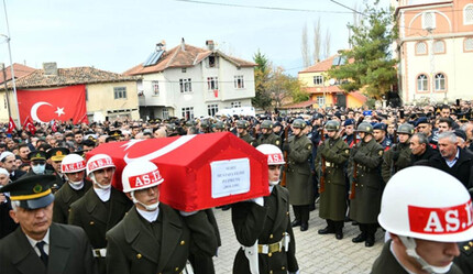 Samsun, şehit Mustafa Yıldız'ı dualarla uğurladı - gundem
