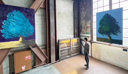 Azerbaycanlı ressamdan ‘Ağlayan Söğütler’ - kultur-sanat