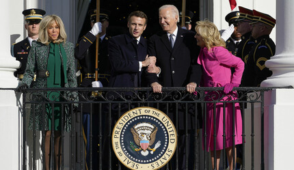 2 yıldır görevde olan Biden'a ilk resmi ziyareti Macron yaptı - dunya
