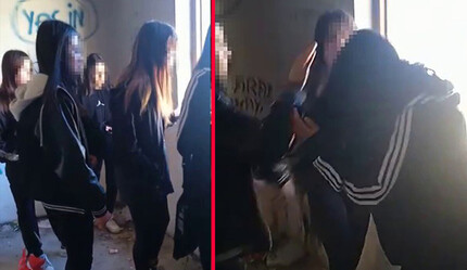 Erzurum'da metruk binada bir kızı döven öğrenciler gözaltına alındı - gundem