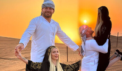 Düğünde paralar havada uçuşmuştu… Survivor çiftinden çölde balayı pozları - magazin