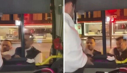 Yol verme kavgasında İETT şoförünün önünü kesip saldırdılar - gundem