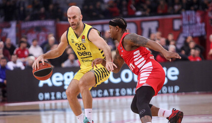 Fenerbahçe Beko Olympiacos'a 27 sayı farkla mağlup! Bjelica, Pierre, Motley, Biberovic ve Wilbekin oynamadı - basketbol