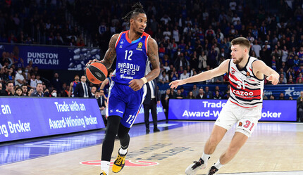 Anadolu Efes'in THY Euroleague'deki 5 maçlık galibiyet serisine Baskonia son verdi - basketbol