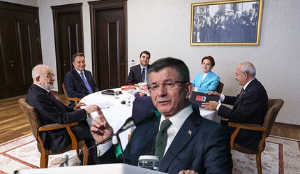 6'lı masada 'adaylık' açmazı: Davutoğlu'ndan 'iki aday çıkaralım' teklifi - politika