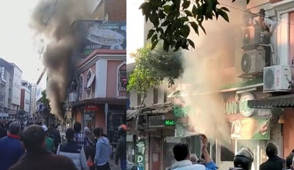 Aydın'daki can pazarı kamerada! Yangından kaçan son kişi oldu - gundem