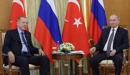 Erdoğan ve Putin'den sürpriz görüşme: Rusya- Ukrayna Savaşı ve Suriye konusu ele alındı - dunya