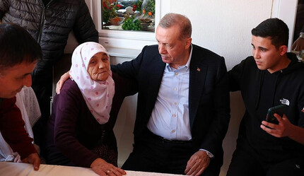 Erdoğan, evine misafir olmuştu: Zülfiye Ninenin büyük sevinci: Gönlü alçak Cumhurbaşkanım - gundem
