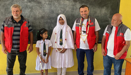 Türkiye Sri Lanka’da 2 okul açılışı gerçekleştirdi  - dunya