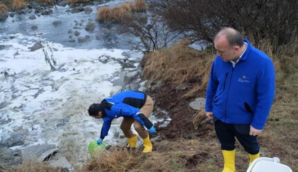 Ulus Deresi'ni kirleten işletmeye 790 bin lira idari para cezası - gundem