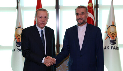 Cumhurbaşkanı Erdoğan İran Dışişleri Bakanı Abdullahiyan'ı kabul etti - gundem