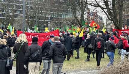 Sağı terör, solu terör! İsveç'te PKK/YPG destekçilerinden yeni provokasyon - dunya