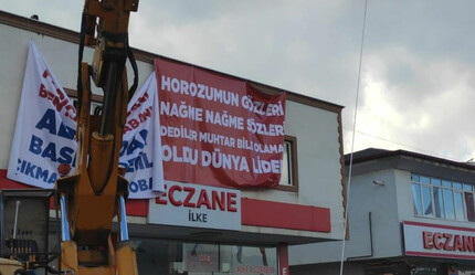 Cumhurbaşkanı Erdoğan’a Denizli’de esprili pankart - politika