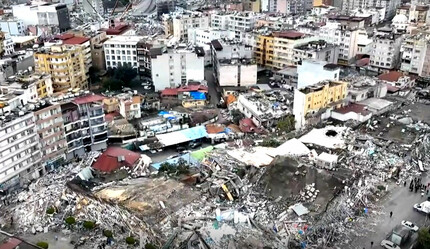 7.7 büyüklüğündeki deprem sonrası acı manzara! İskenderun havadan görüntülendi - gundem