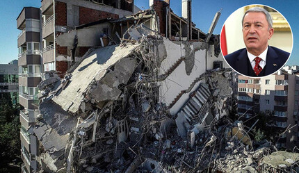 TSK'dan deprem bölgesine hava yardım koridoru: Bakan Akar açıkladı - gundem