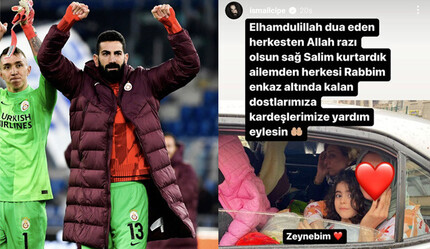 Galatasaraylı İsmail Çipe memleketi Hatay'a giderek arama kurtarma çalışmalarına katıldı - spor