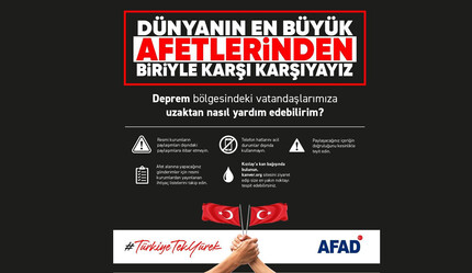 AFAD yardım bahanesi ile dolandıranlara karşı uyardı - gundem