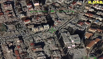 İHA'lar deprem bölgesini havadan görüntüledi: Felaketin boyutu bir kez daha gözler önüne serildi - dunya