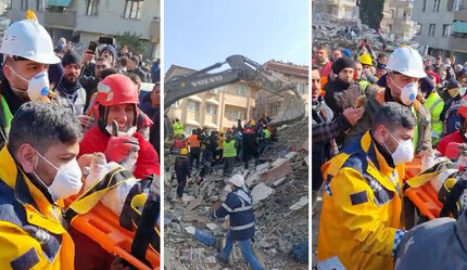 Hatay'da 2 aylık bebek, 128 saat sonra enkazdan sağ çıkarıldı - gundem