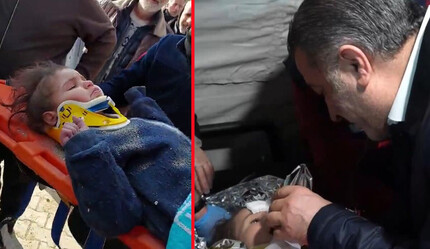 Hatay'da 150’inci saatte enkazdan kurtarılan bebek Adana'ya sevk edildi - gundem