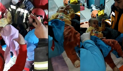 Yeniden hoşgeldin Hamza bebek! 140 saat sonra enkazdan çıktı - gundem