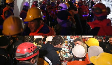 162. saatte sessiz sevinç! İki kişi daha enkazdan sağ salim uğurlandı - gundem