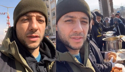 İsveçli şarkıcı Maher Zain, “Elimizden geldiğince yardım etmeliyiz” diyerek depremzedelere yemek dağıttı - ekonomi