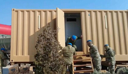 Mehmetçik deprem bölgesinde! 235 seyyar banyo ve tuvalet kuruldu - gundem