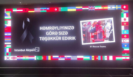 Türkiye'ye arama-kurtarma ekibi gönderen ülkelere anlamlı teşekkür - gundem