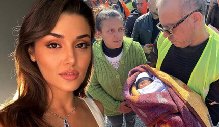 Haluk Levent enkazdan çıkarılan 10 günlük bebeğe isim verdi, ilk yorum Hande Erçel’den geldi - magazin