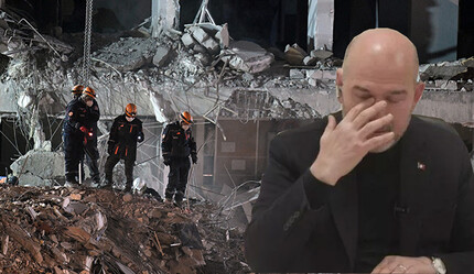 Bakan Soylu deprem bölgesinde son durumu gözyaşları içinde paylaştı - gundem