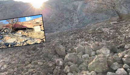 Malatya'da deprem sonrası ikinci felaket! Heyelan bir mezrayı yuttu: Evler ve araçlar yok, görünmüyor - gundem