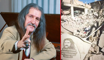 Doğukan Manço paylaştı... Enkazdaki Barış Manço yazısı herkesi duygulandırdı - gundem