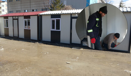 Deprem sonrası ilgi arttı siparişlere yetişilmiyor! Fiyatları 65 ila 130 bin TL arasında değişen konteyner evler yok satıyor - gundem
