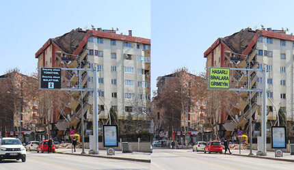 Malatya’da tabelalara “Hasarlı binalara girmeyin” yazıları yazıldı - gundem