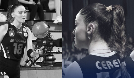 Zehra Güneş depremde hayatını kaybeden voleybolcu Ceren Topal’ın ismini formasında taşıdı - voleybol