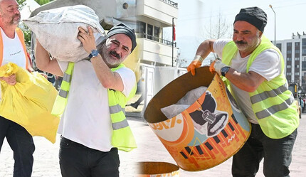 Erdal Bakkal rolüyle tanınan Cengiz Bozkurt deprem bölgesinde: Yaraları sarmaya çalışıyoruz - magazin