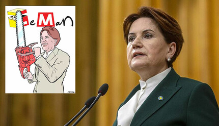 Karikatür dergisi Leman'dan Akşener'e gönderme - politika
