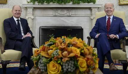 Biden ve Scholz Rusya-Ukrayna savaşını görüştü - dunya