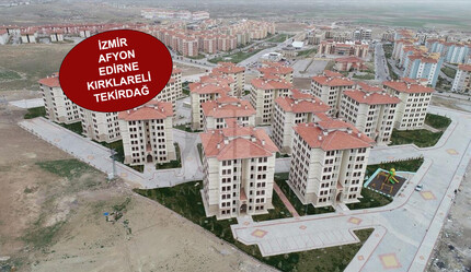 8-14 MART 2023 TOKİ KURA TAKVİMİ: İzmir, Afyonkarahisar, Edirne, Kırklareli, Tekirdağ TOKİ kura çekimi ne zaman? - ekonomi