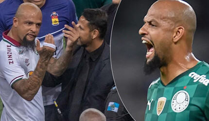 Şampiyonluk maçında Felipe Melo çıldırdı! Galatasaray'ın eski yıldızı kırmızı kart görünce kendinden geçti - spor