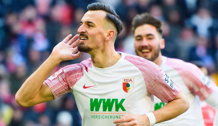 Bayern Münih - Augsburg (5-3 Maç Özeti) Berisha attığı süper golü geceye damga vurdu - spor